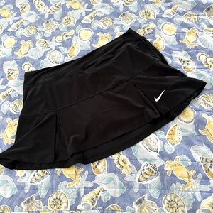 NIKE Black Dri-Fit Athletic Pleated Skort